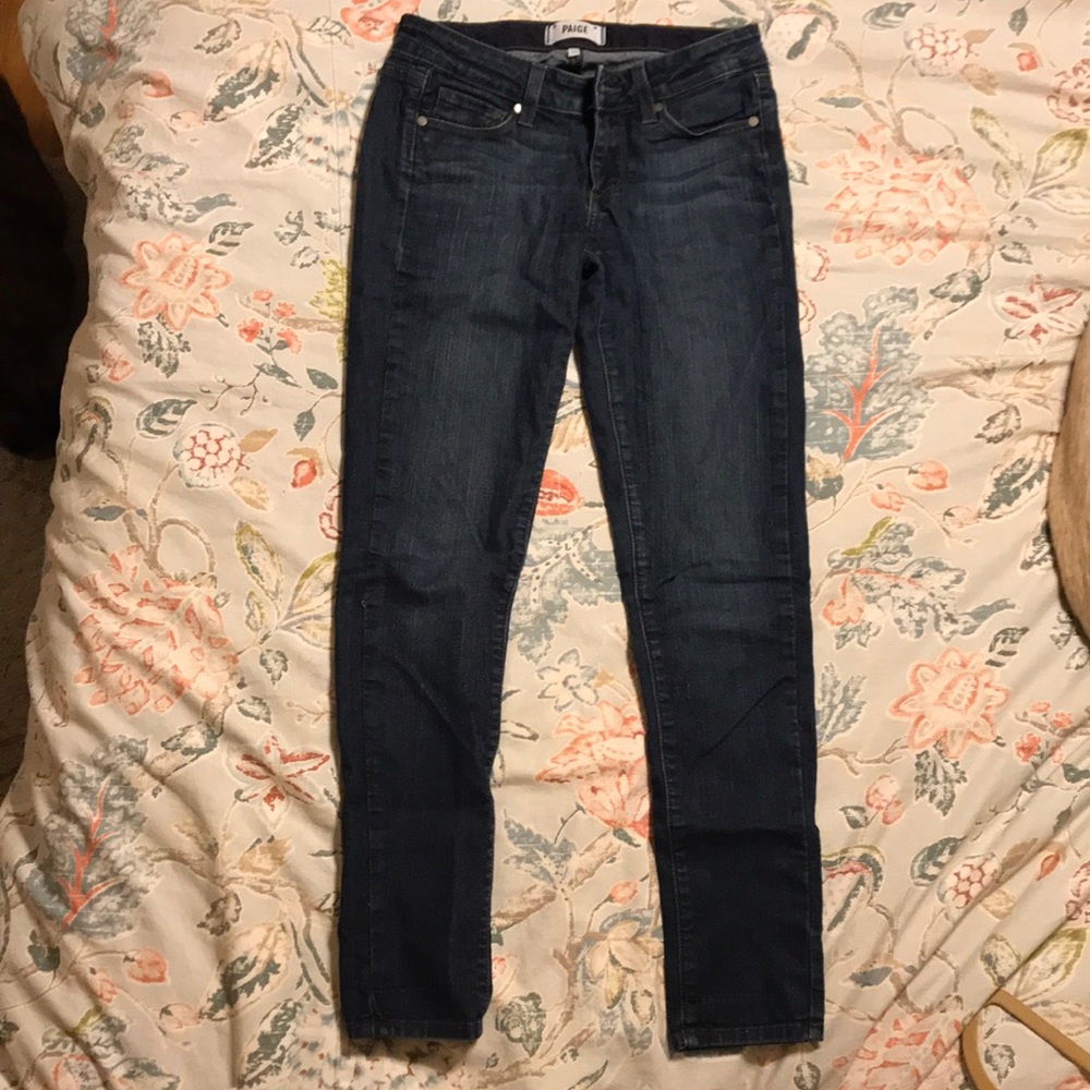 PAIGE Peg Skinny Jeans